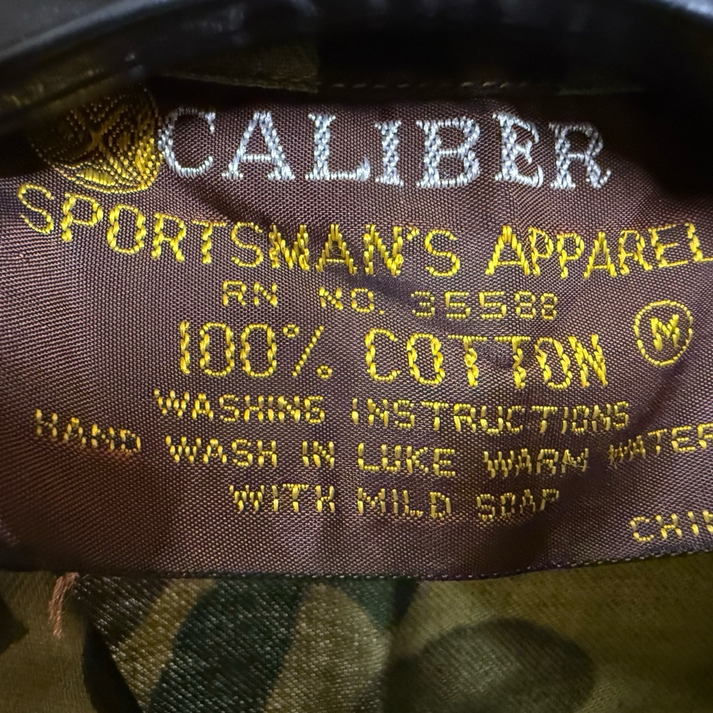 Vintage Green Camouflage Hunting Shirt/Jacket - Picture 5 of 5